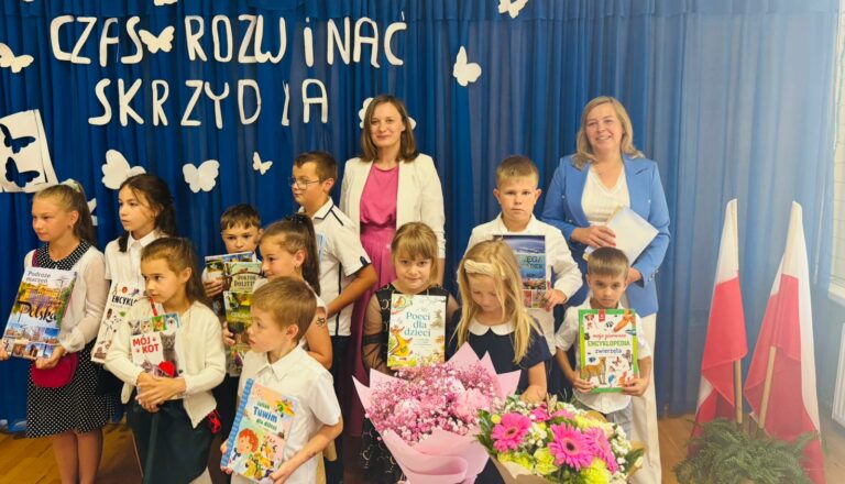 Wzorowi czytelnicy w Filii w Jodłówce Tuchowskiej