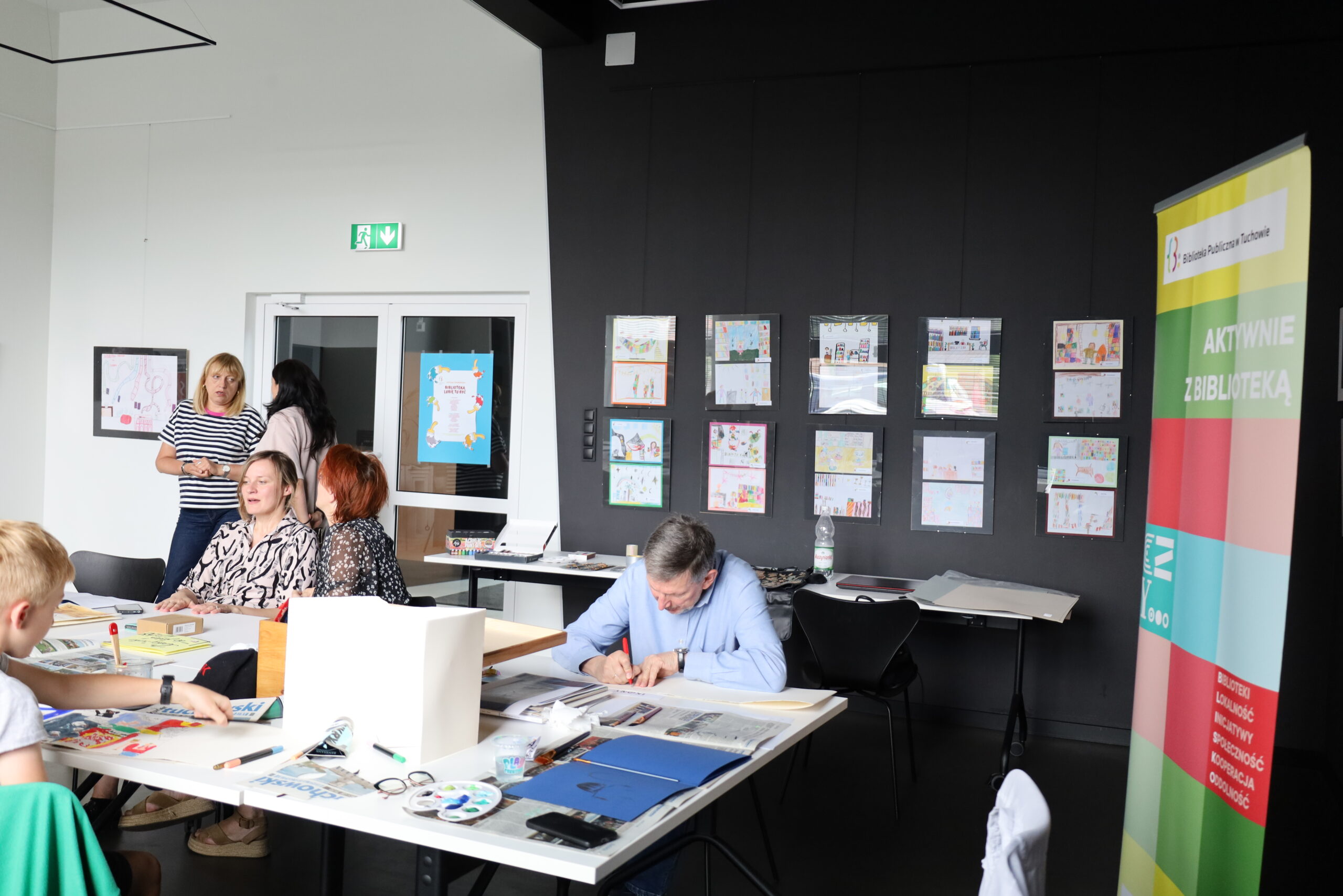 warsztaty plastyczne w bibliotece