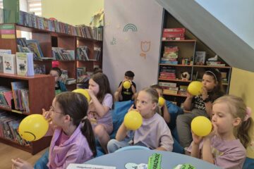 Wakacje pełne uważności w Bibliotece Publicznej w Siedliskach